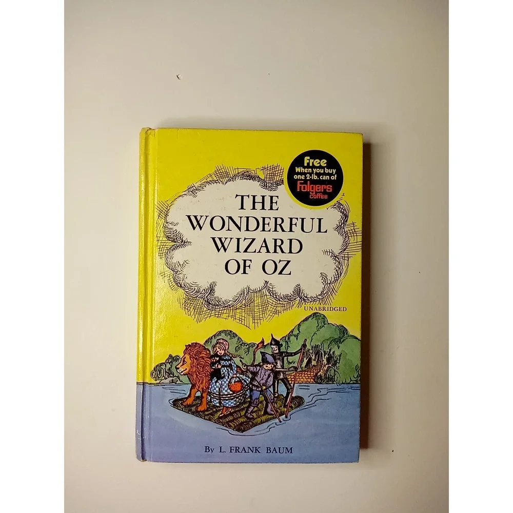 1970 The Wizard Of‎ Oz By L. Frank Baum Book Hardcover